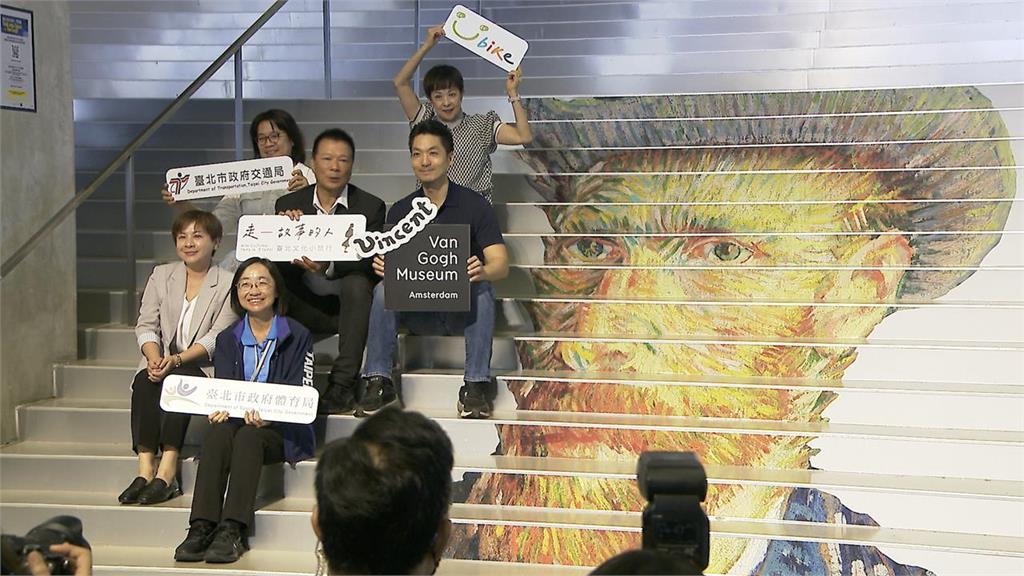 快新聞／梵谷現身台北街頭挨轟「沒連結」！沈伯洋提這解方：梵谷也會開心