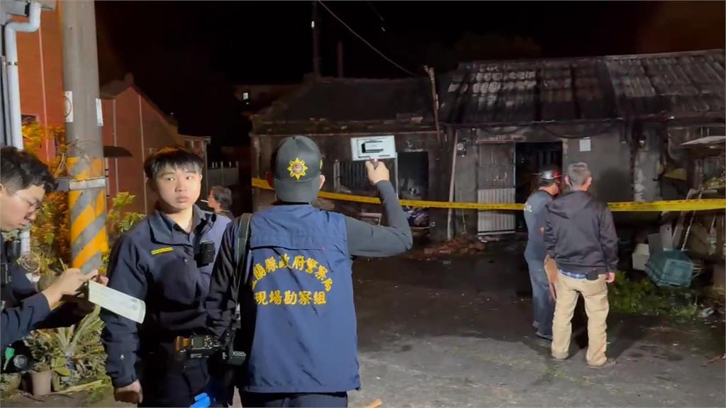 宜蘭梅花湖旁傳火警! 平房起火 高齡屋主脫困.女兒亡