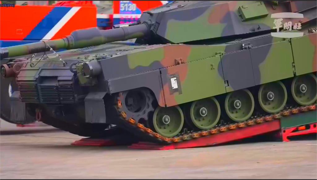 地表最強戰車運抵新竹裝訓部! M1A2T實車曝光