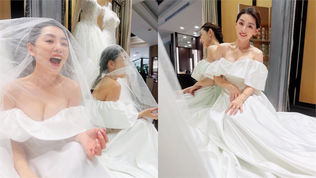 戎祥驟逝12年「遺孀賴芊合」手牽大咖男星!披白紗「感情心境」鬆口了