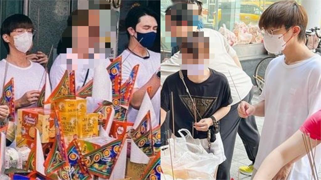 炎亞綸神隱2個月低調普渡!素顏祭拜「虔誠閉眼」憔悴模樣全被拍