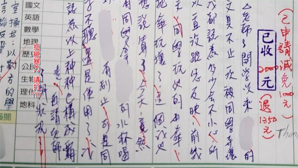 國中校園驚傳霸凌! 家長控校方與老師態度消極