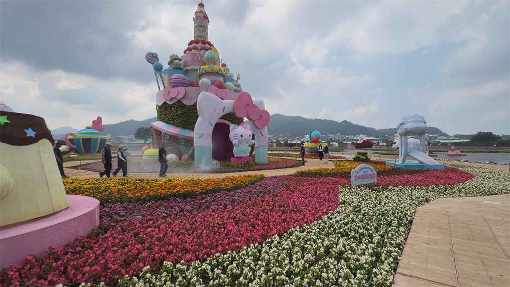 台中國際花毯節開箱！　「蜜糖奇遇」主花毯亮相
