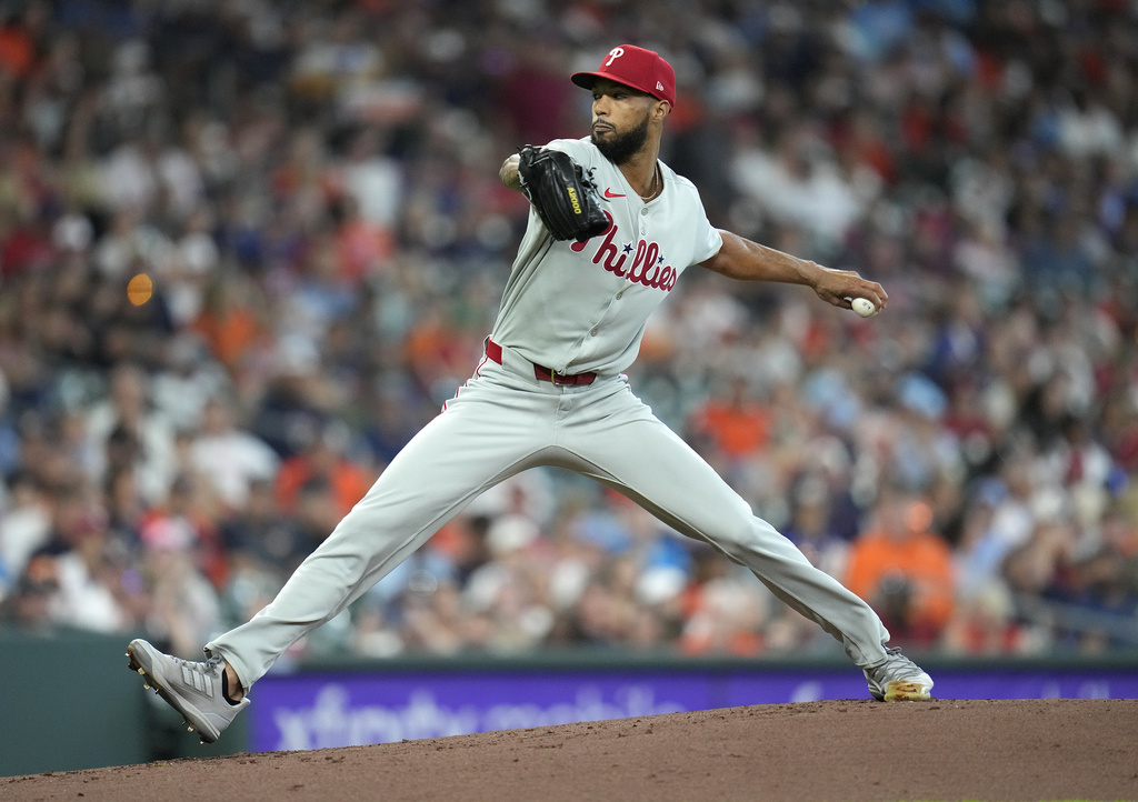 MLB(影)/太空人投手群超猛! 連3場橫掃費城人僅失1分