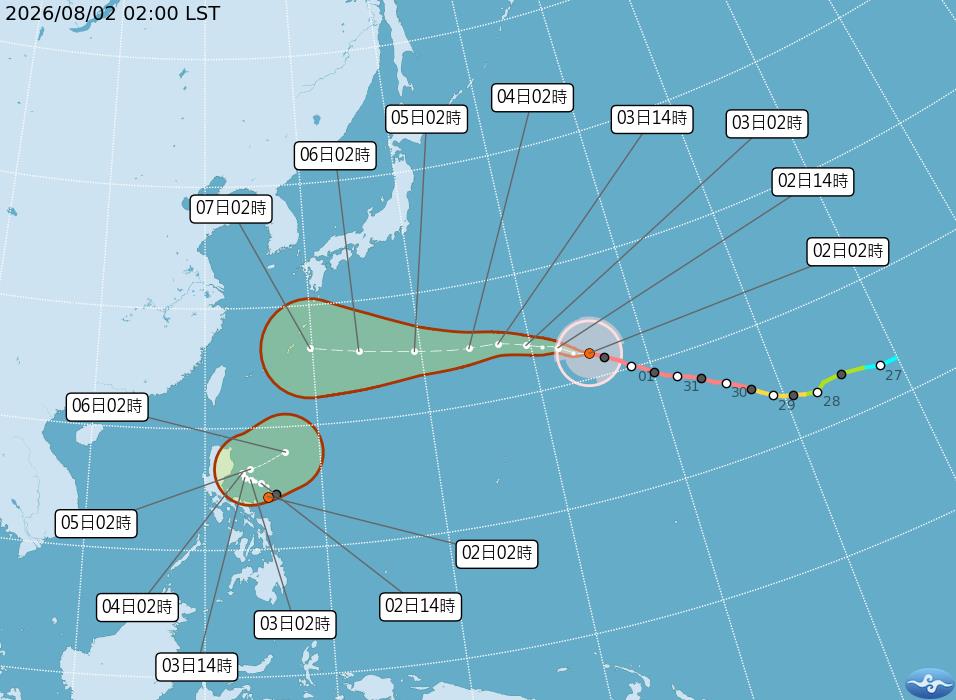 快新聞／「白海豚」怎麼遊？這因素是決定關鍵　氣象粉專曝「這時」對台影響最大
