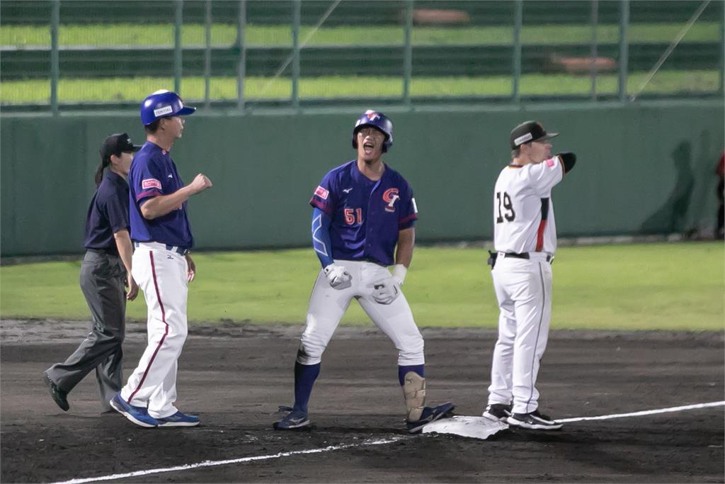 棒球(影)/U18世界盃台灣交手黑馬德國陷苦戰!延長賽取勝分組第2闖複賽