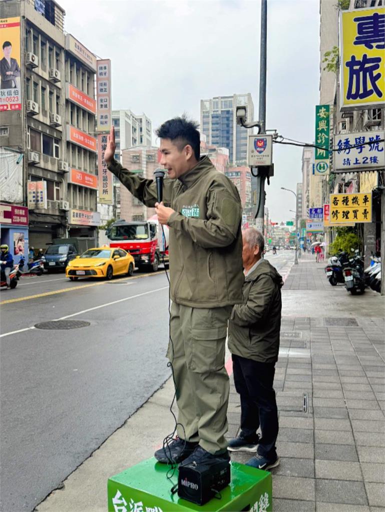 站路口第一人! 張銘祐挑戰中正萬華議員啟動初選戰