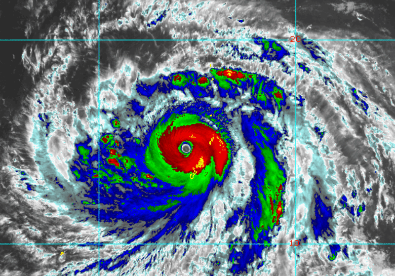 強颱巴威肆虐關島「即時影像」曝光！當地雷達「一度失去訊號」台灣網友嚇壞