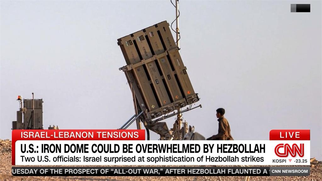以色列放話對真主黨發動攻勢　美憂「鐵穹」難擋強大火力