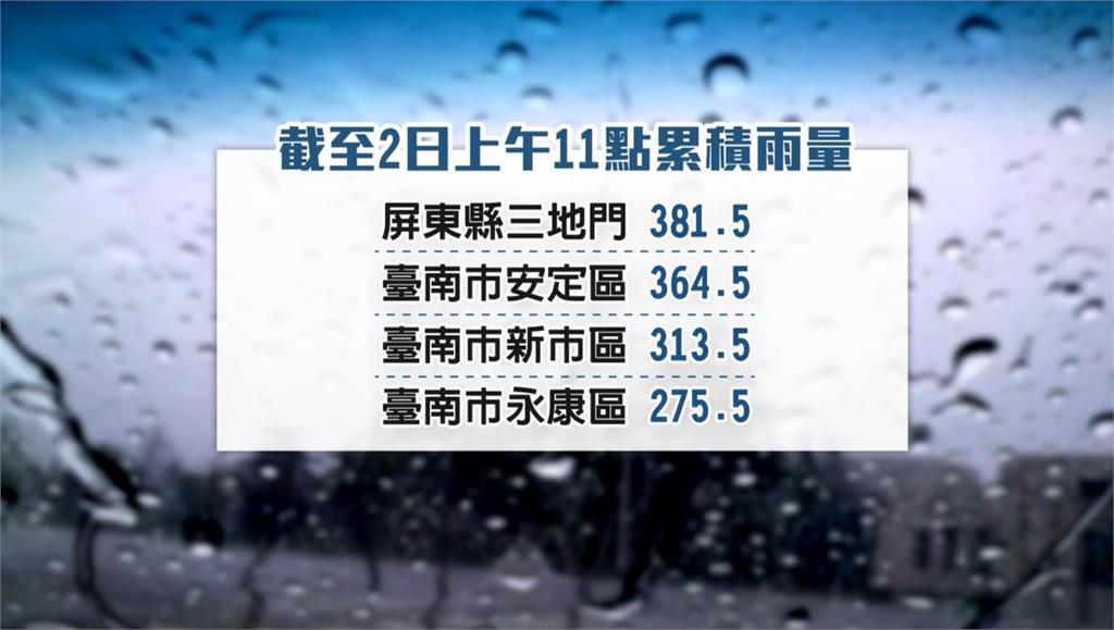西南風影響12縣市豪雨特報! 氣象署曝雨恐要下到「這時候」