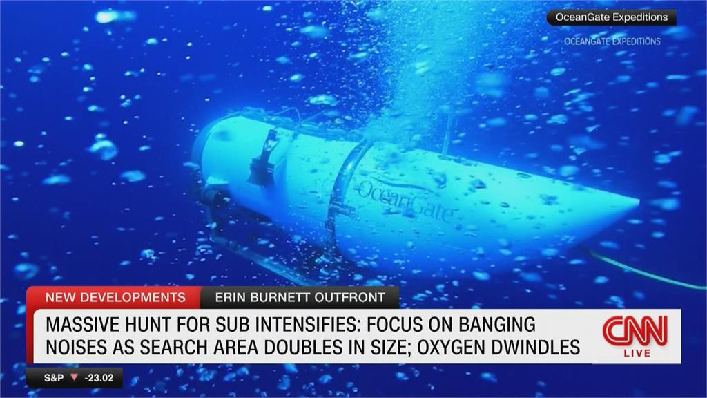 鐵達尼號潛航器氧氣恐耗盡 機器人潛入水下6千公尺尋找希望