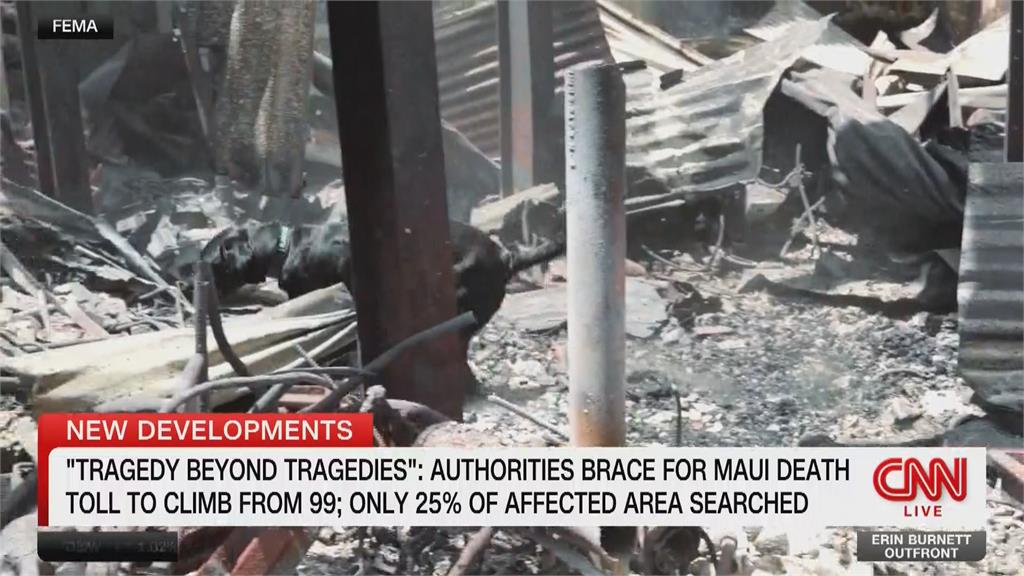 夏威夷野火逾百人罹難　災民開車逃難驚險卡車陣
