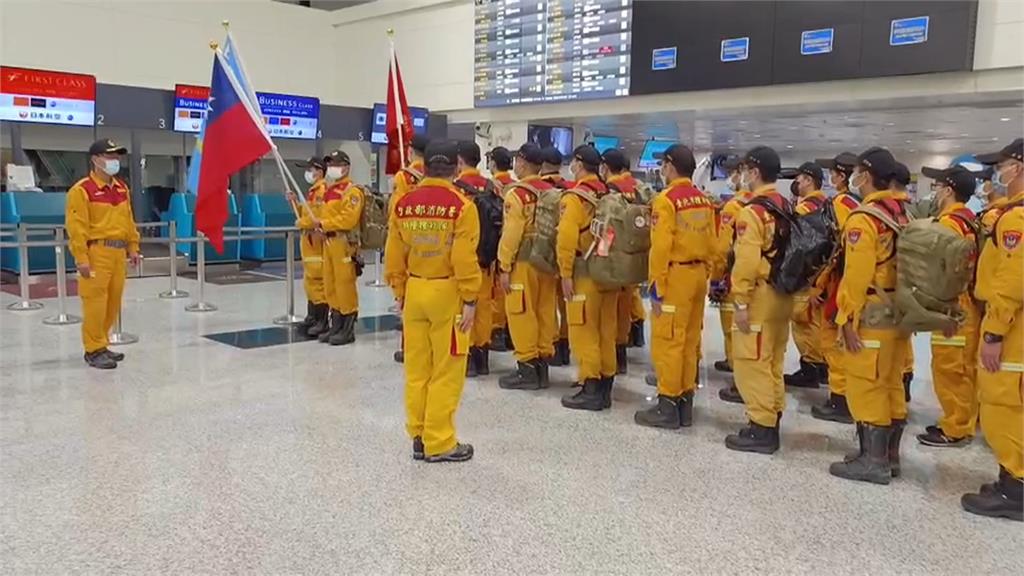 台灣40人搜救先遣隊赴土耳其　台人憶921土國搜救隊首波抵台
