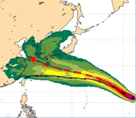 白海豚今挑戰巔峰登「風王」！專家曝逼近台灣機率：不確定性大