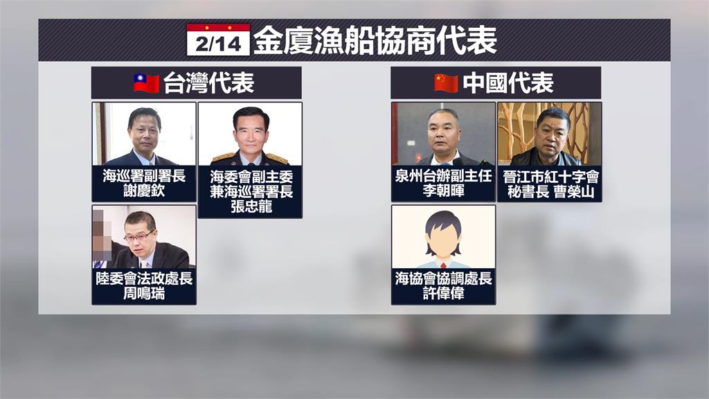 兩岸有共識? 0214金廈「漁船翻覆案」 30號在金門協商