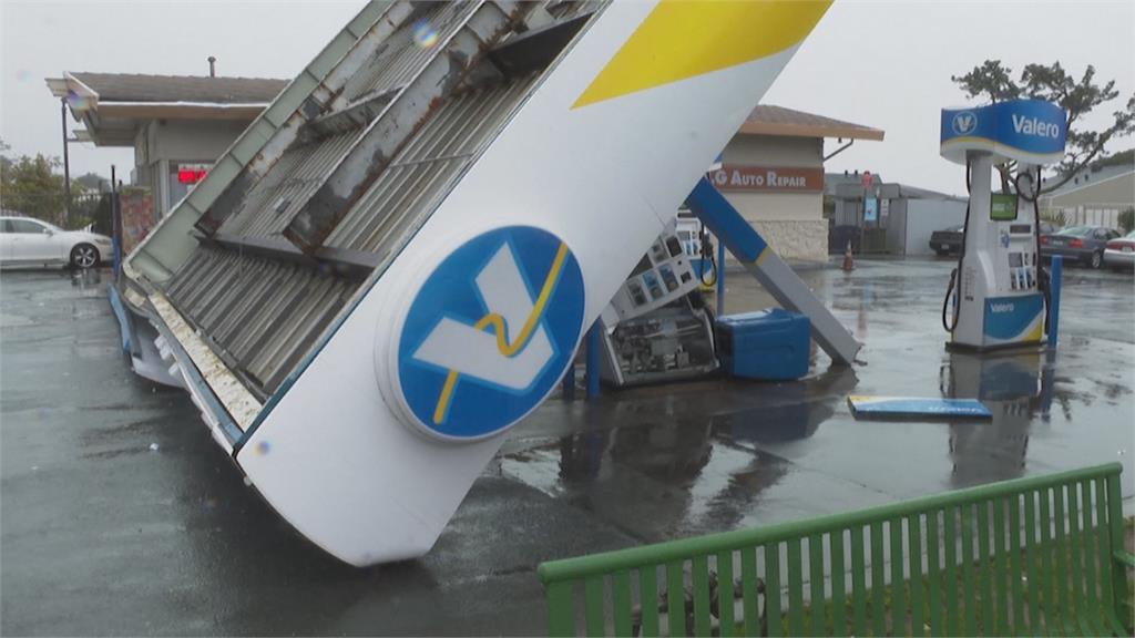 「炸彈氣旋」席捲北加州 舊金山機場逾70航班取消