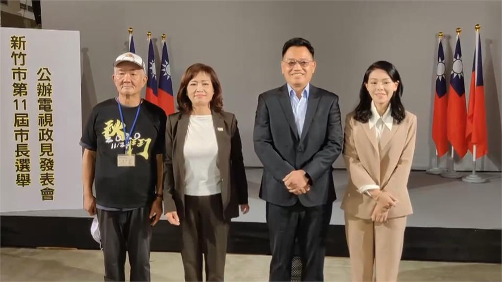 竹市長政見會另類藍白合 沈慧虹轟藍白抹煞市府八年努力「人格傷害」