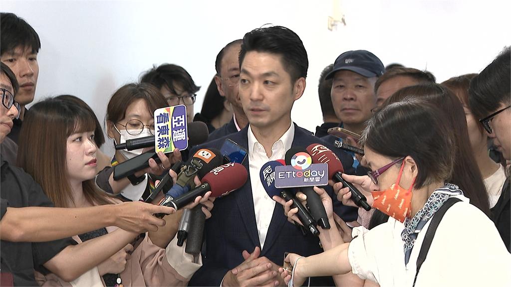 信義區天價遮陽傘跳票？　蔣萬安認了「這件事」