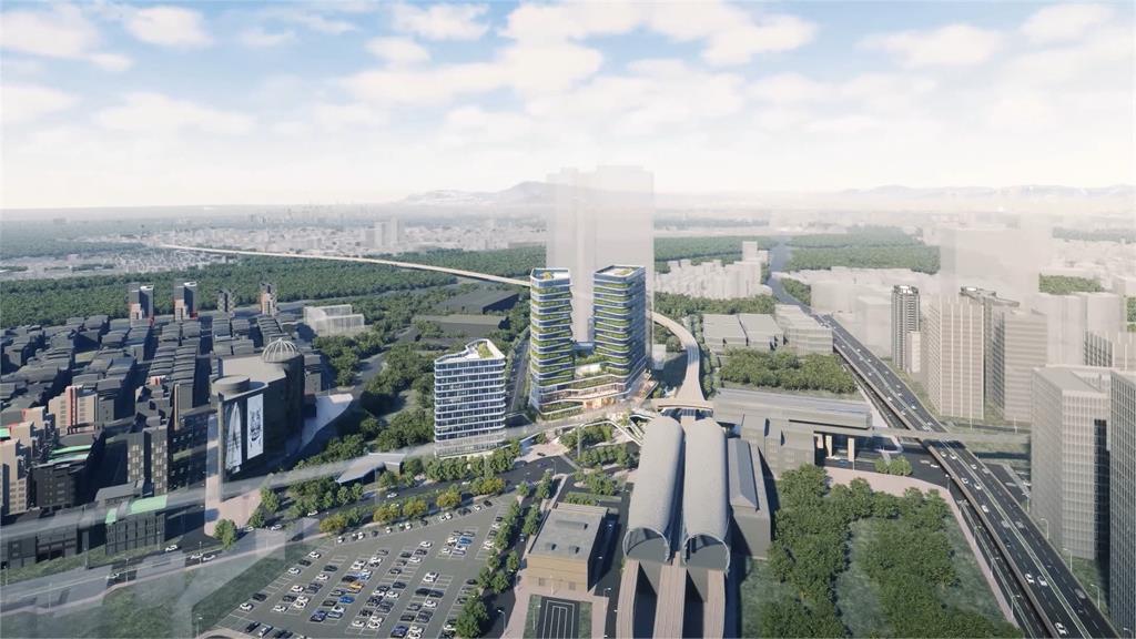 新莊北側知識產業園區轉運站BOT案 耗資86億.119年完工