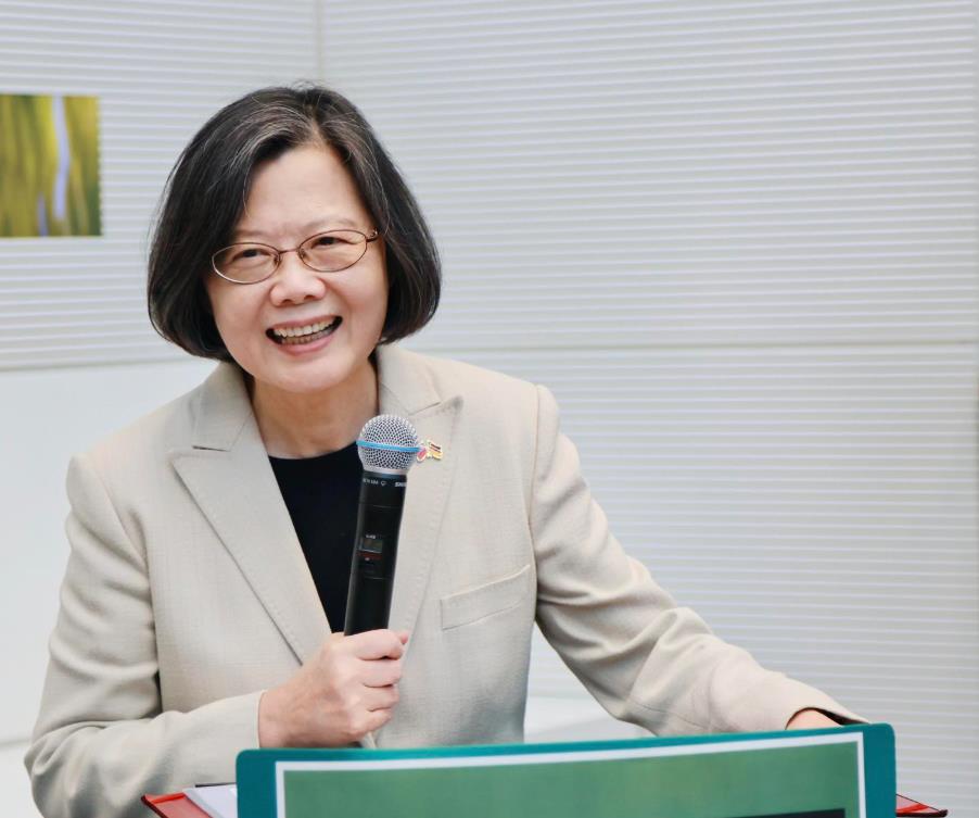 快新聞／蔡英文登高一呼！喊話各黨支持關稅協議：談判團隊已守住台灣立場