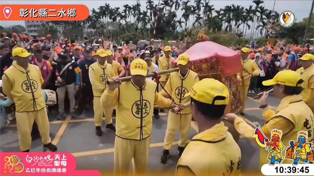 白沙屯媽進香歷史一刻! 200年來「首進南投縣」