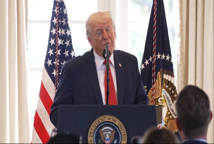 美國南方大道更名「川普大道」　川普親自參加揭牌儀式