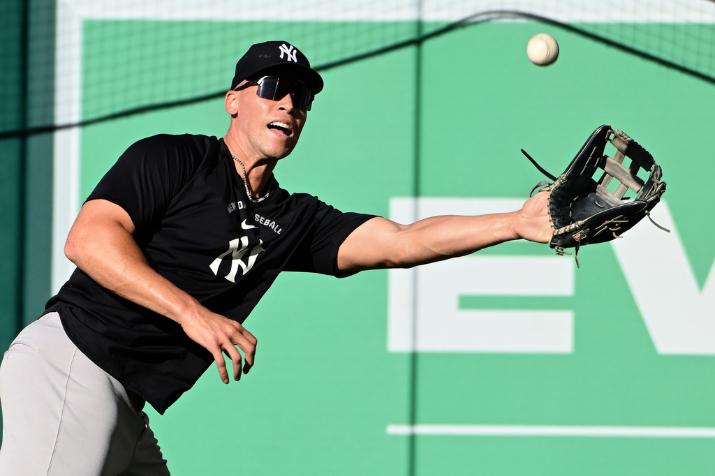 MLB(影)／「法官」真的快回來了！賈吉歸隊進入倒數洋基卻又傳外野傷兵