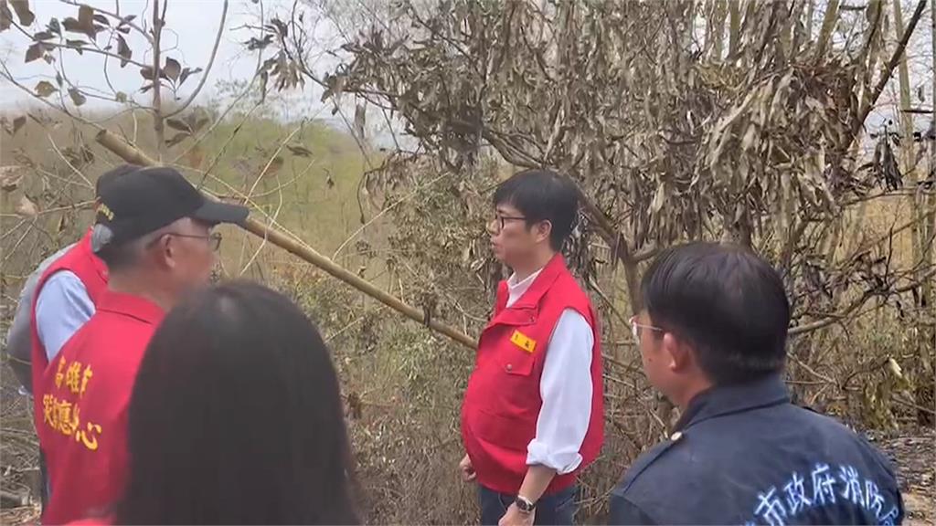 內門山林大火空拍畫面曝 延燒近300公頃!高市開設應變中心
