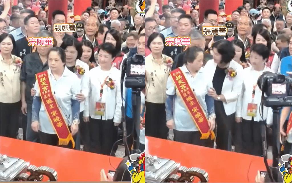 搶C位被罵爆…張麗善「當面道歉」緊摟合影!被推爐主抖心聲:很莫名其妙