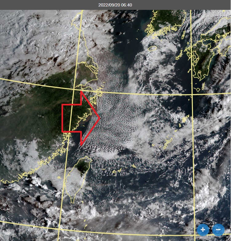 天氣要轉涼了！鄭明典貼「雲街衛星照」：天氣系統的季節特徵又有變化