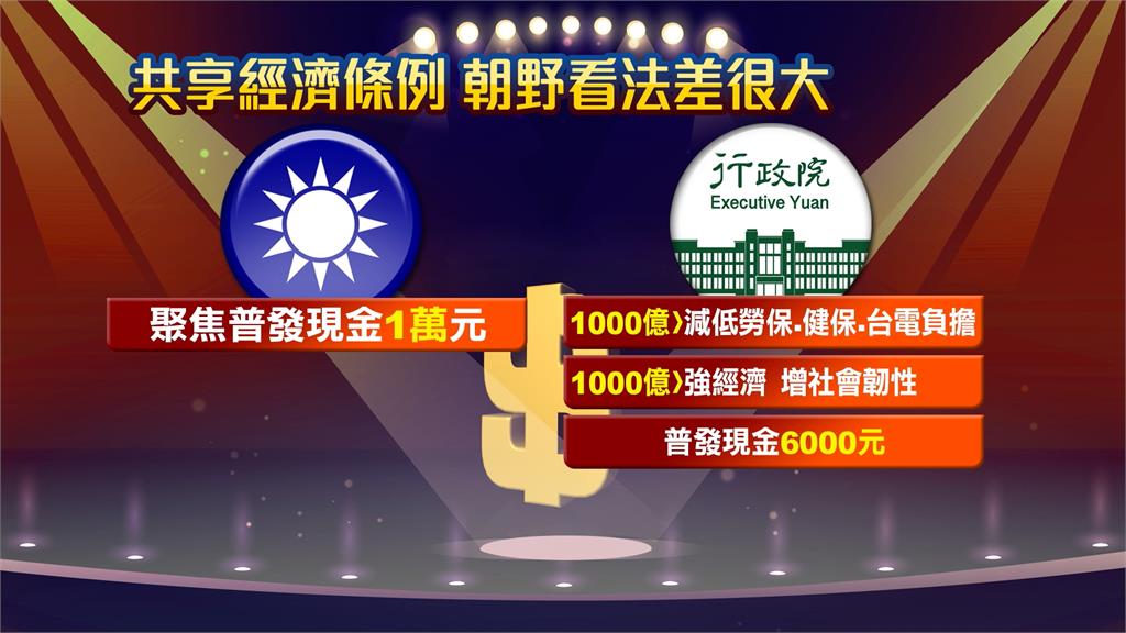 何時普發現金？朝野審查《共享經濟條例》　傳出年前審不完？