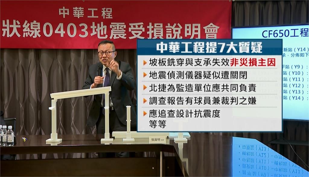 環狀線震損雙北求償19億　中工反批雙北監造沒責任？