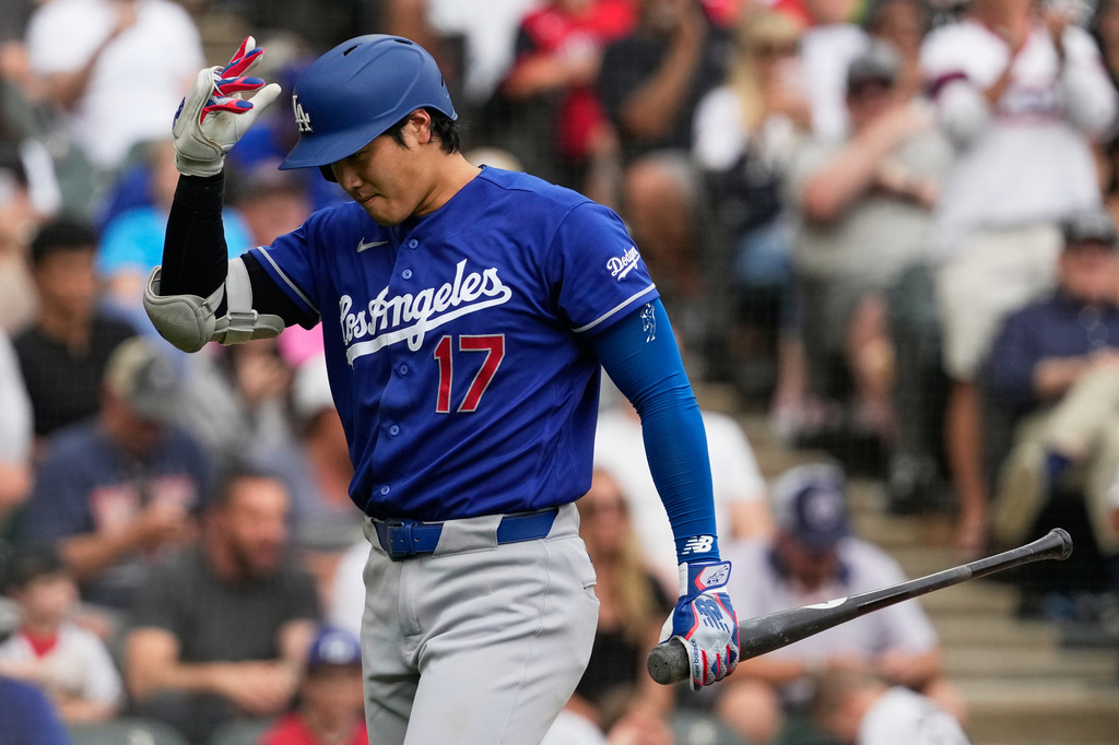 MLB(影)／左膝蓋發炎怎麼造成的？大谷翔平自己點出可能的原因
