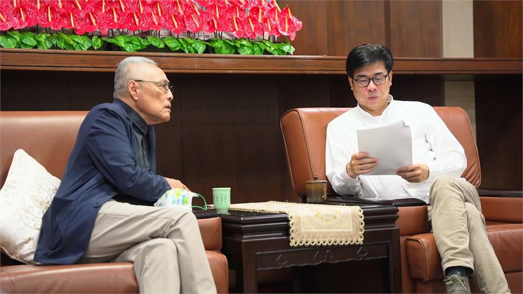 中華足協理事長王麟祥拜會高雄市長陳其邁攜手力挺台灣足球