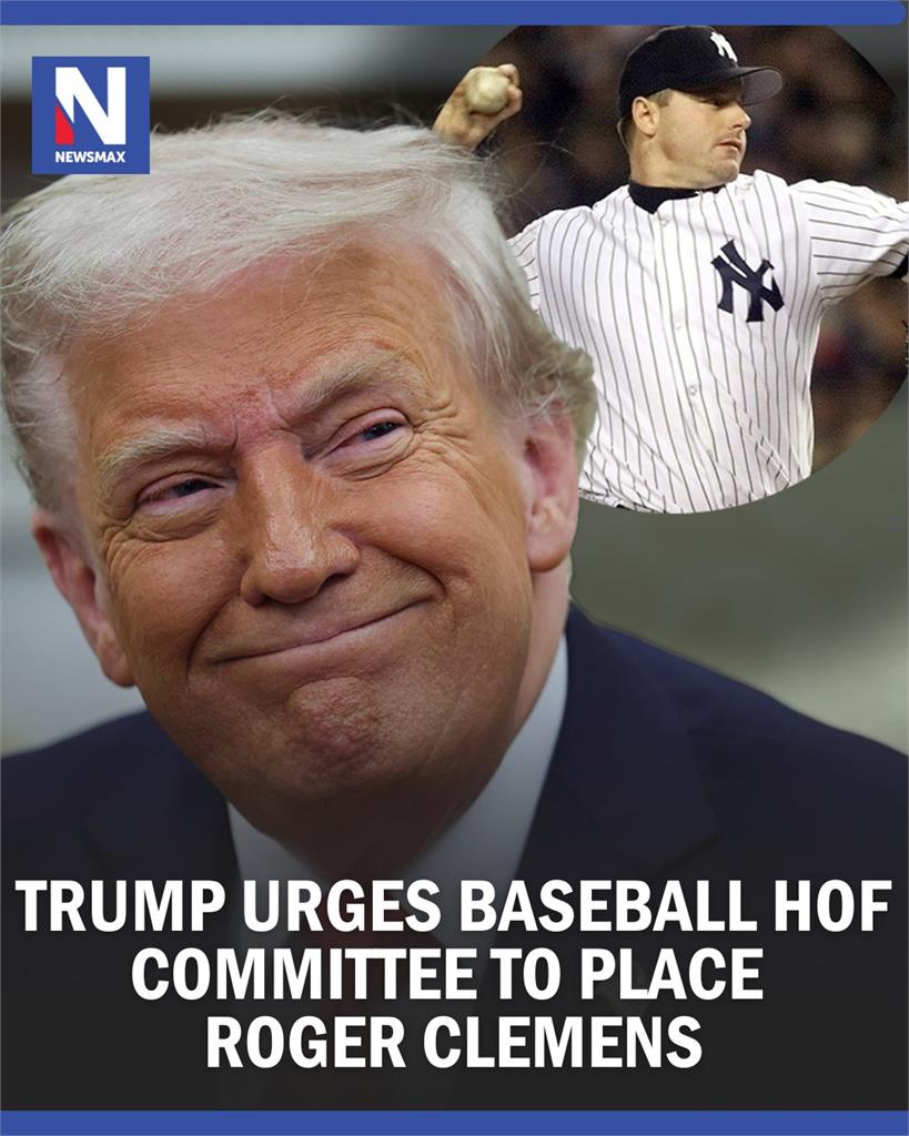 MLB(影)/川普再喊話力挺!7屆賽揚獎得主克萊門斯需要被納入棒球名人堂