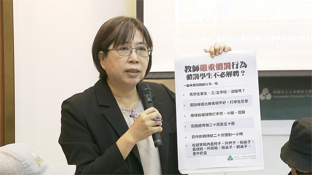 雲林某國中校隊「教練體罰」 家長批學校與縣府消極
