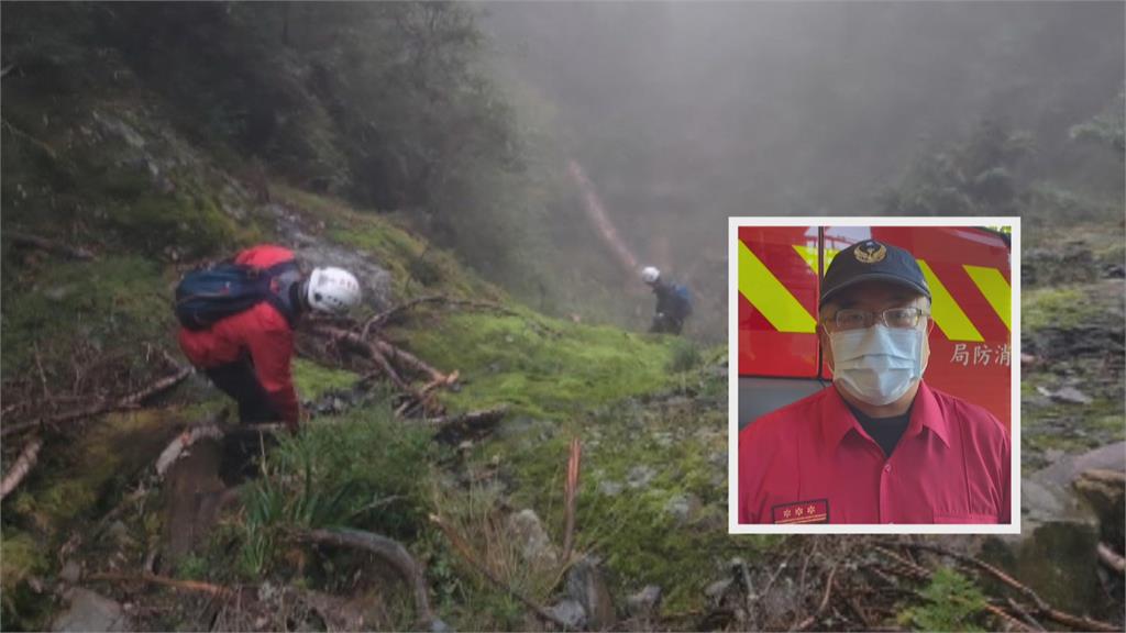 男登頂中雪山後失聯　消防人員頂「0度低溫」搜救
