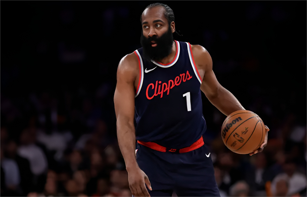 NBA/「大鬍子」愛上洛城!傳簽2年23.7億續留快艇攜手雷納德組雙槍
