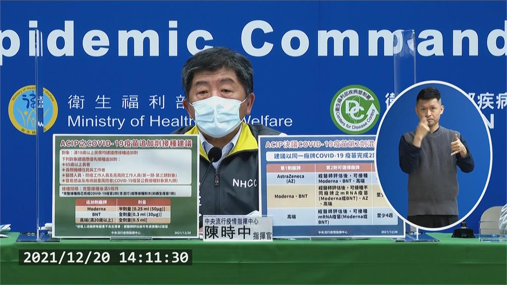 加強防護力 週五起開放18歲以上第三劑混打