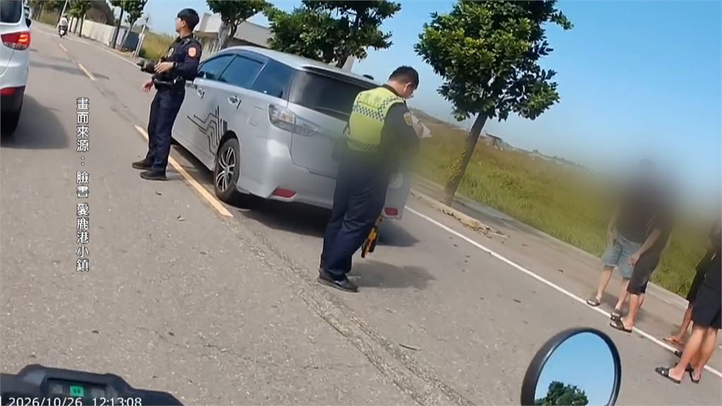 越籍男駕車疑恍神！　追撞女騎士害慘摔「滾3圈」