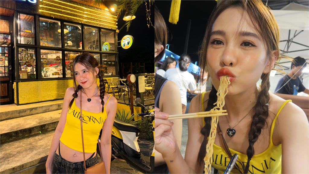 街頭超兇椰子妹「下身小丁綁肉粽」!轉身竟是安心亞…網嗨:超頂 安心亞現蹤街頭「中空大解放」!一轉身「心機黑線全開」網嗨爛:太頂