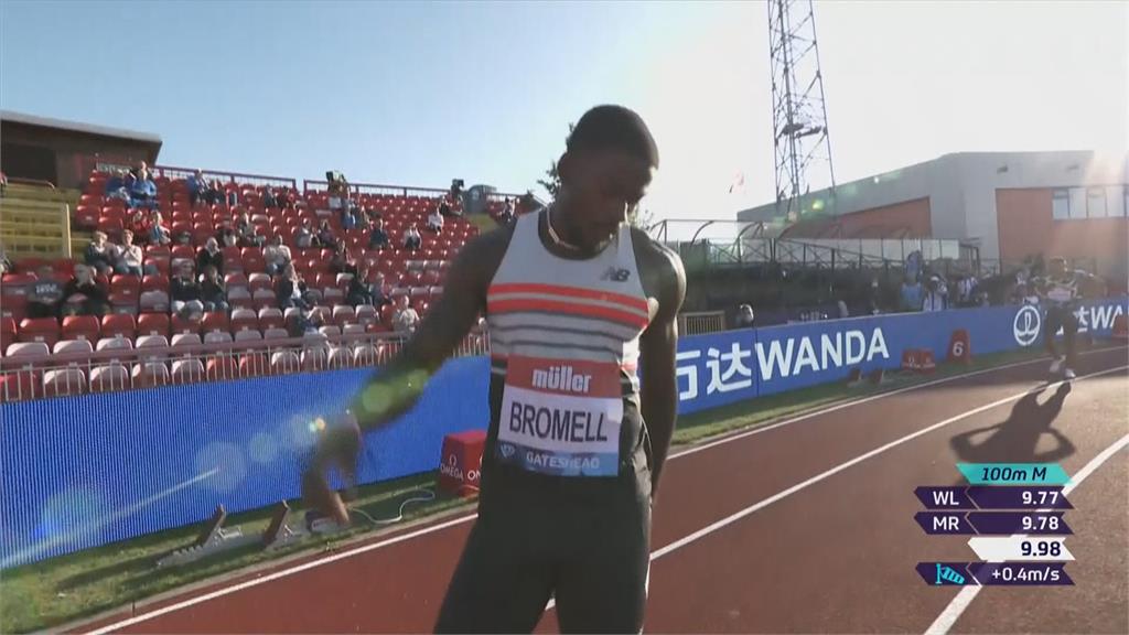 全球最速男！ 布洛梅爾今年百米6度10秒內