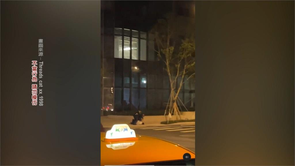 "醉"失態!美籍男打招呼發生碰撞 街頭狂奔給警追