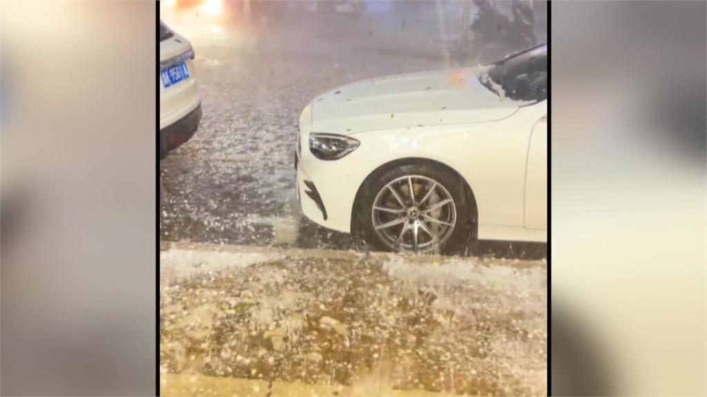 暴雪凍雨又降冰雹! 中國多地「雷打雪」