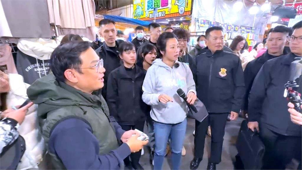 柯文哲基隆大造勢 吳欣盈廟口拜票又出包?