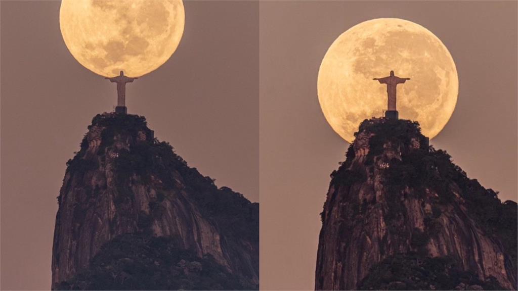 一張照片等了3年！巴西攝影師拍到「耶穌抱月亮」吸引逾221萬人讚