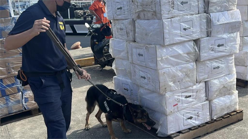 非洲豬瘟非常時期! 外籍貨輪走私133噸肉品外海攔截