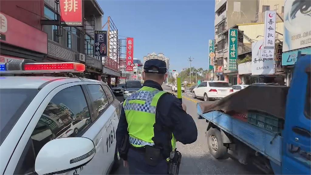 台南假日日常?牛肉湯名店違規停車亂象多 店家勸導無效很無奈 警加強取締