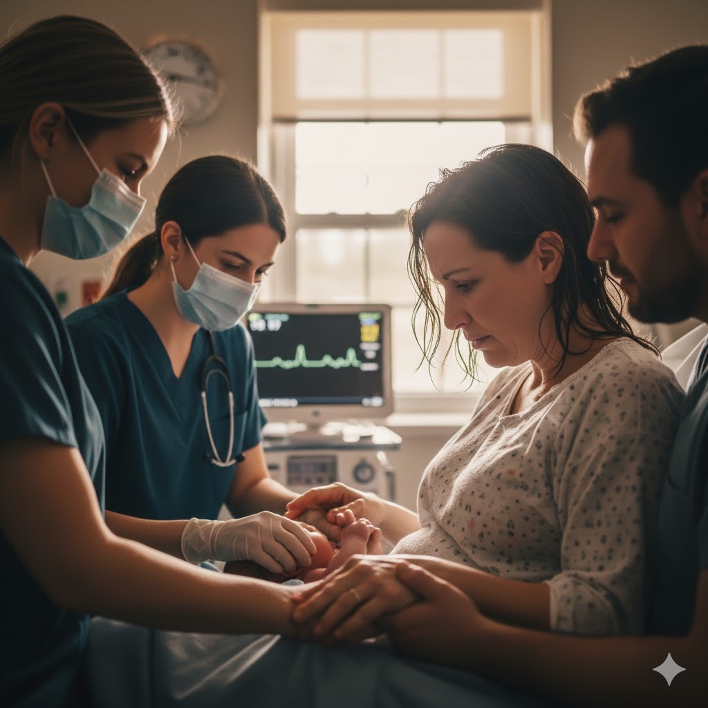 孕婦難產…接生硬拉「扯斷頭」！男嬰慘遭「分成2截」頭顱卡媽媽體內