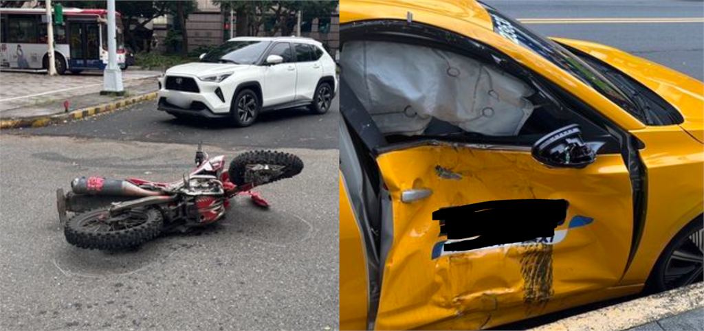 快新聞/計程車疑違規左轉猛撞機車! 22歲女騎士當場「噴飛10公尺」傷重不治